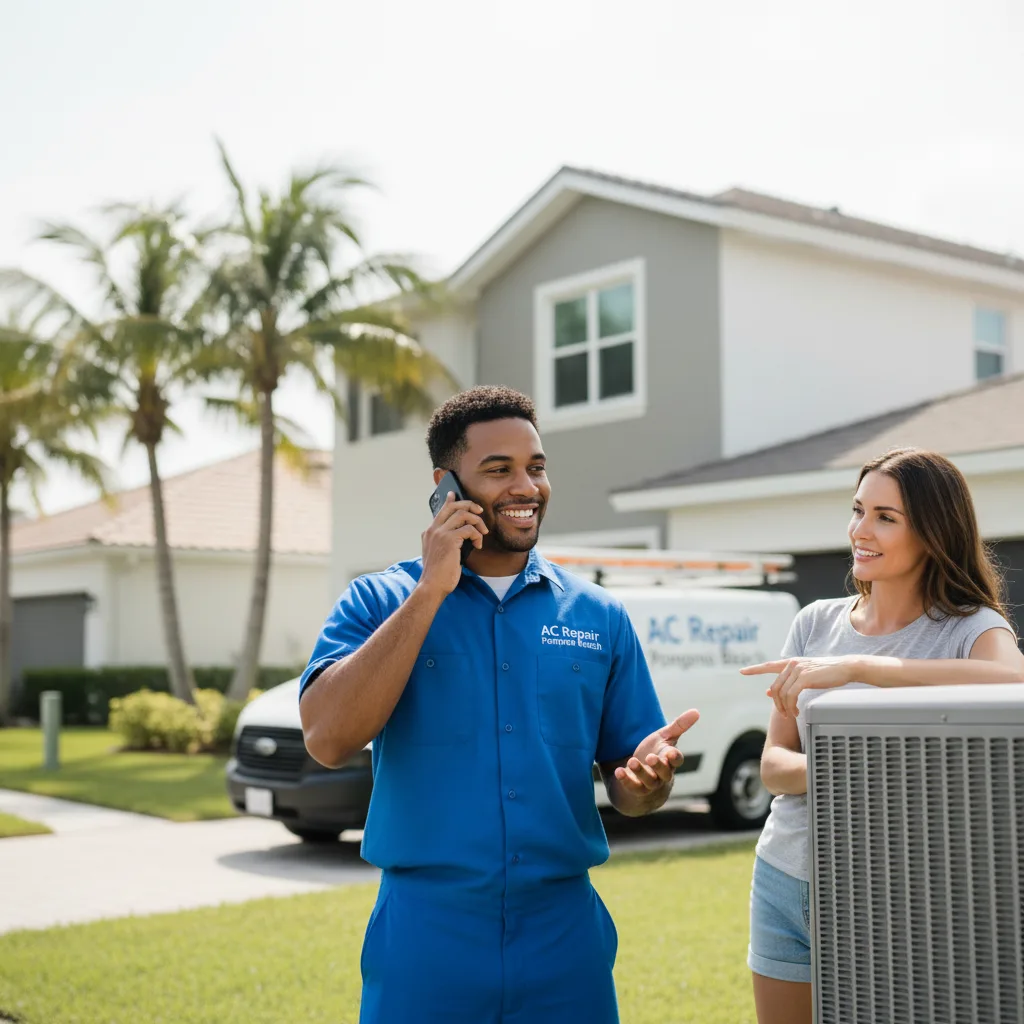 AC Repair Pompano Beach customer support in Oak Lawn